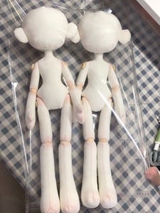 手缝娃娃素体制作 全长30cm左右