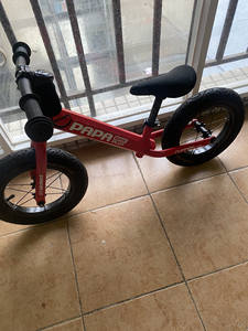 低价 papa12寸papa儿童平衡车runner 车架改装