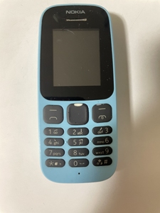诺基亚nokia 105蓝色 双卡槽全网通,99新