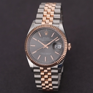 闲置二手劳力士瑞士手表日志型经典五珠链自动机械男表12623