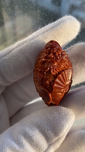 橄榄核为王#橄榄核冯伟23.5钟馗单子,工料俱佳.非李建东