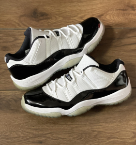 aj11黑白康扣low