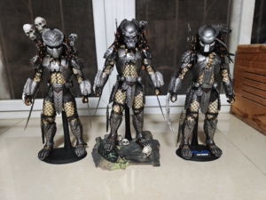 hottoys(ht)铁血战士极地三小强,刀疤,猫脸,凯尔特