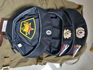 俄罗斯苏联车臣内务部黑色贝雷帽,60码,61码