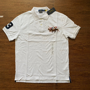 rl 拉夫劳伦三彩马标短袖polo衫奥特莱斯货品m