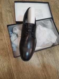 百田森男士牛皮鞋40码