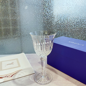 爱马仕 hermes 水杯 圣路易 水晶 红酒杯 大号