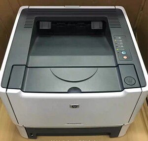 惠普2015d黑白激光打印机支持双面打印配件齐全安装驱动就可