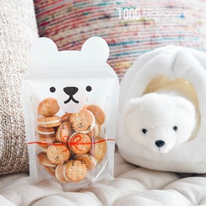 零食袋子自封袋可爱手工