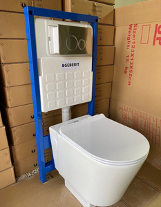 全新进口瑞士吉博力隐藏式水箱科勒正品挂壁壁挂式马桶挂墙座便