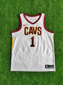 l码nike nba 骑士队罗斯1号球衣,经典主场白配色,非