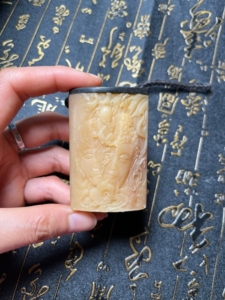 鸵鸟骨腿骨手把件吊坠配饰回血天然