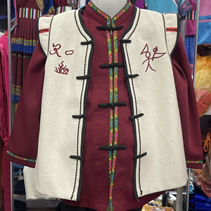 760人付款淘宝儿童苗族演出服纳西彝族七月火把节舞蹈表演少数民族