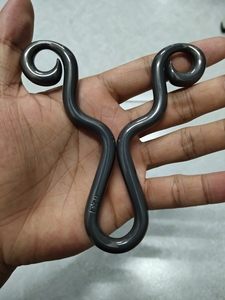 土豆传统冷弯狐狸弹弓,材质304,表面瓷洗,尺寸112-38