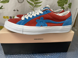 匡威Converse Golf One stor小花蓝红联名