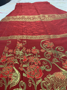 汉依布织金马面一条龙 四定位 走的老宫家的一条龙 马面裙 织