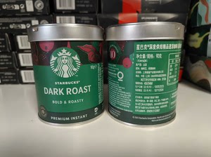 星巴克（Starbucks）黑咖啡 高端 速溶咖啡0糖低脂