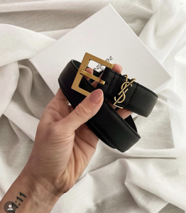 林慧琪993淘宝ysl/圣罗兰经典女生皮带腰带礼盒装1人付款33.