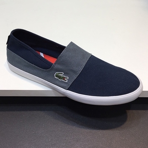 法国鳄鱼男鞋布鞋