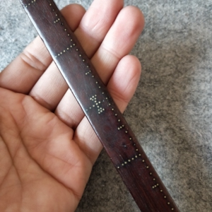 清代的老红木尺子.