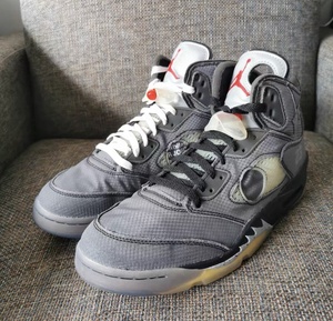 aj5 ow 黑蝉翼 45码