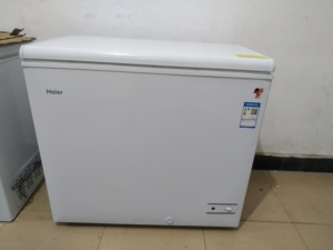 海尔冰柜203升单温柜!全冷冻或全冷藏8个档位可调节!全新机