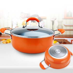 全新好太太不沾锅汤锅双耳奶锅22cm