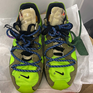 ow空军一号耐克blazer电玩鞋带aj13m紫反光适配af1脚趾联名0人付款18