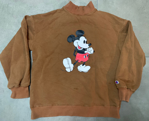 000人付款淘宝champion x disney 米奇正灰色卫衣帽衫衣服比fuck