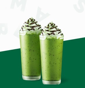 抹茶星冰乐星巴克杯子