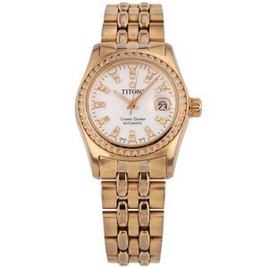 【95新】梅花728 rg-309自动机械表女士手表