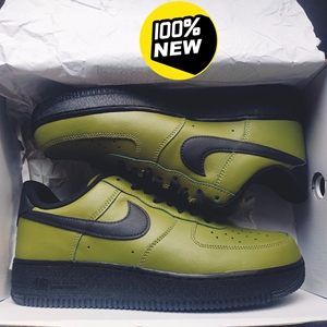 全新nike by you 迷彩军绿色 蛇纹 af1