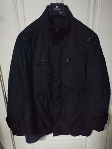 金丝狐羽绒服男