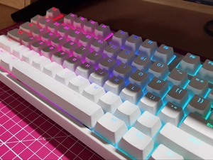 ikbc官方正品,f410rgb彩光背光键盘,9组灯效调节