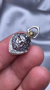 s925纯银精工谛听驱魔铃,降魔铃