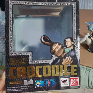 万代正品 老沙手办 克洛克达尔七武海 zero老沙  银猫贴