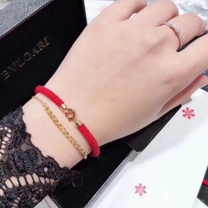 宝格丽红手链