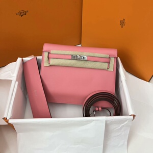 全新全套爱马仕kelly danse 唇膏粉 eve皮 b刻