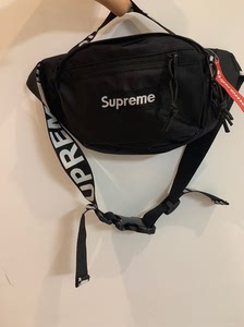 高版sup斜挎包男女潮牌情侣运动腰包18ss单肩包手机小包胸