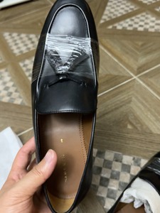 zara 黑色休闲皮鞋 粽穗装饰皮鞋 正装皮鞋 40码 全新