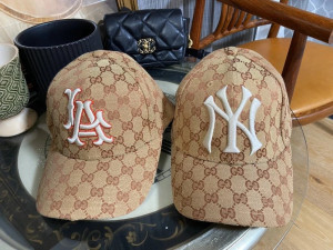 gucci棒球帽鸭舌帽欧美大牌春夏男女g家防晒渔夫帽经典ny