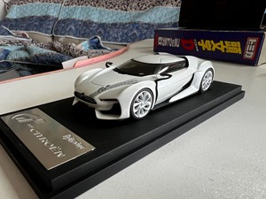 GT5赛车hpi雪铁龙PS3概念车白色超跑汽车模型手办1/4