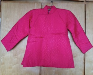 怀旧经典手工棉袄五十年代便服偏大襟女棉袄夹层纯棉花线绨面纯手