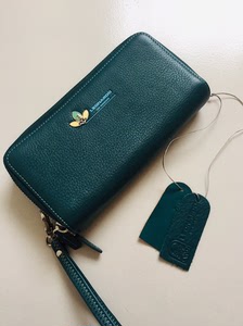 leonardo利奥纳多钱包卡包意大利奢侈品全新手提包