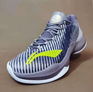 李宁cba球员赞助pe版闪击4代减震防滑耐磨大码运动篮球鞋a