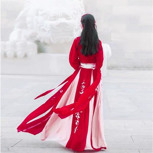 【绝版】汉尚华莲十周年店庆花嫁求凰改良汉服女原创中国风秋冬绝