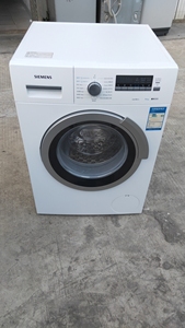 西门子全自动滚筒式洗衣干衣机 iq300系列 带烘干功能九成