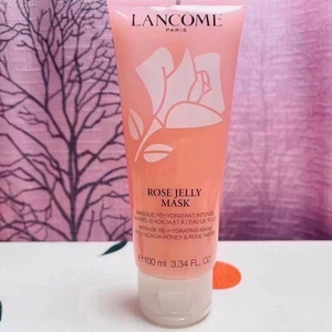 柜30077兰蔻清滢玫瑰果冻睡眠补水面膜100ml正装 余量几
