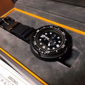 精工 seiko sbbn013 千米罐头 石英潜水表