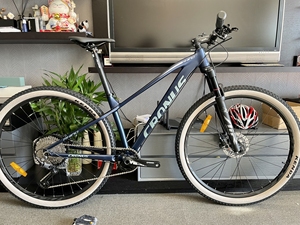 法国凯路仕29寸铝合金山地车,禧玛诺m6100 12速变速套